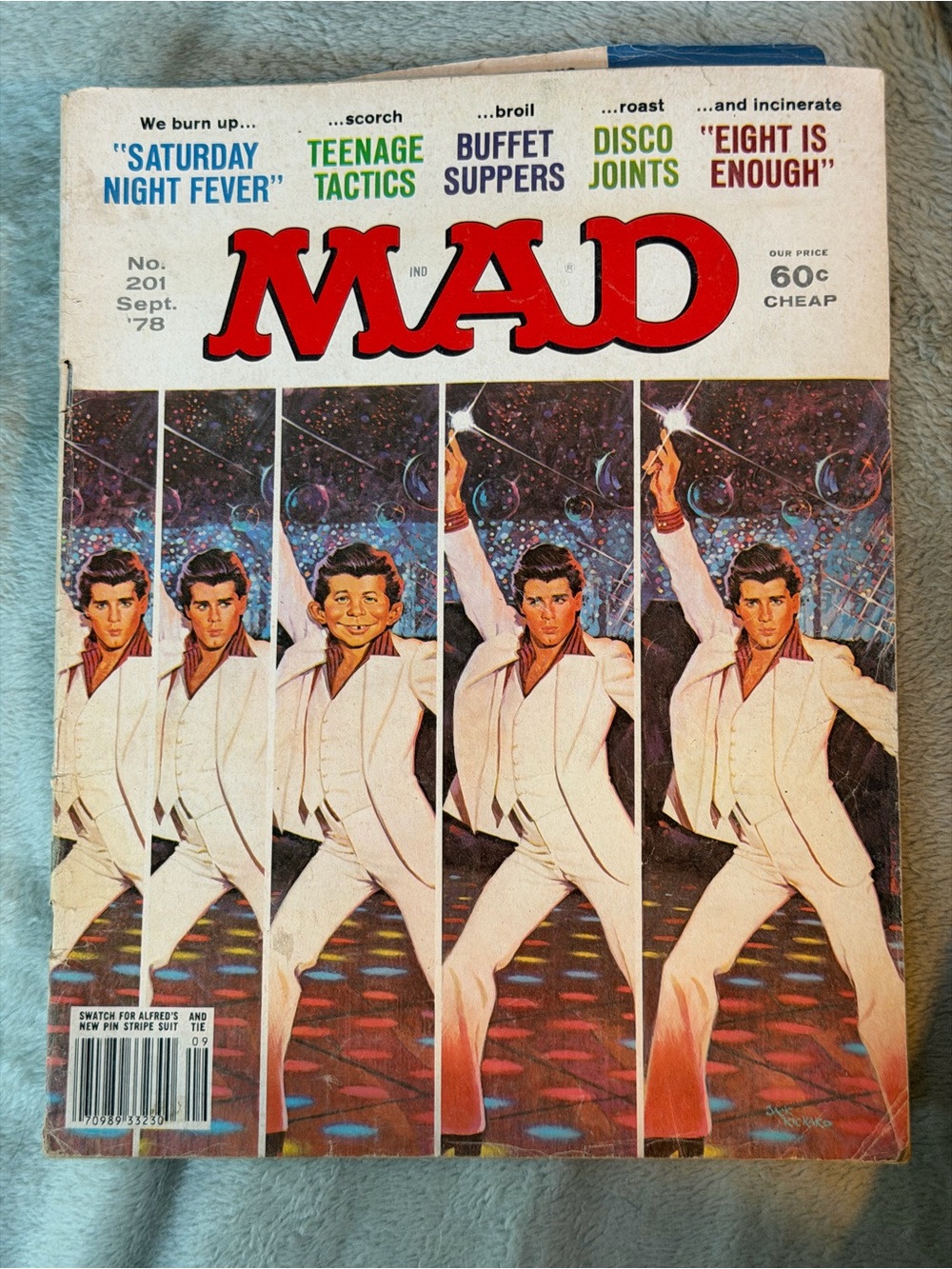 VTG Mad Magazine No.201 Sept ‘78 Saturday Night Fever